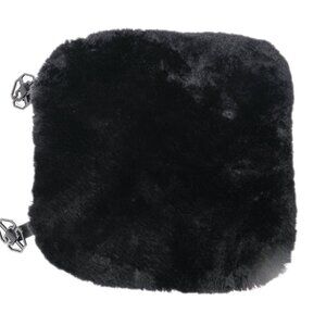 Natural Automotive Classic Sheepskin Chair Pad | 1-Piece | Black